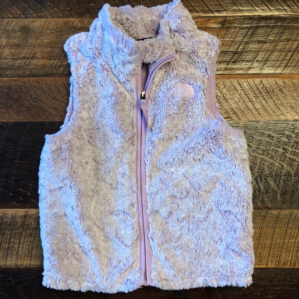 North face vest. Lilac in color. Very soft!
